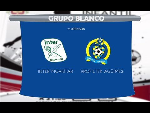 Inter Movistar vs Profiltek Agüimes 2ª JOR Grupo Blanco