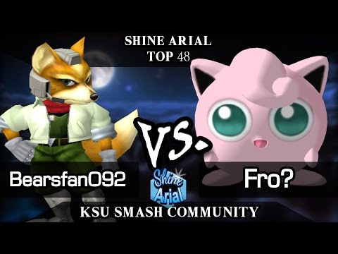 Shine Arial - BearsFan092 (Fox) vs Fro? (Jiggs) - Melee Top 48