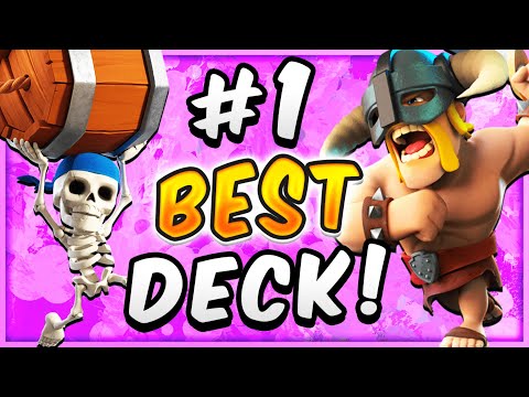 You NEED to try the #1 NEW MINER POISON DECK in CLASH ROYALE!