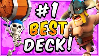 You NEED to try the #1 NEW MINER POISON DECK in CLASH ROYALE!