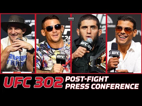 UFC 302: Makhachev vs Poirier Post-FIght Press Conference | MMA Fighting