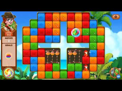 Lost Island: Blast Adventure - Level 542 (No Boosters) HD