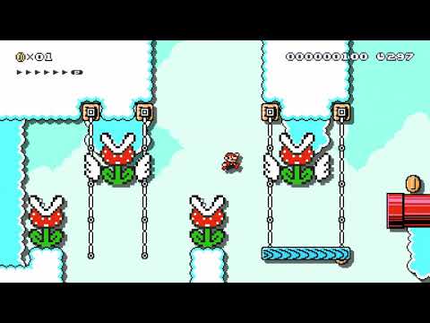 Piranha Paradise - Super Mario Maker 2