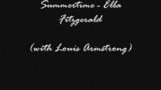 blues Ella Fitzgerald and Louis Armstrong Summertime