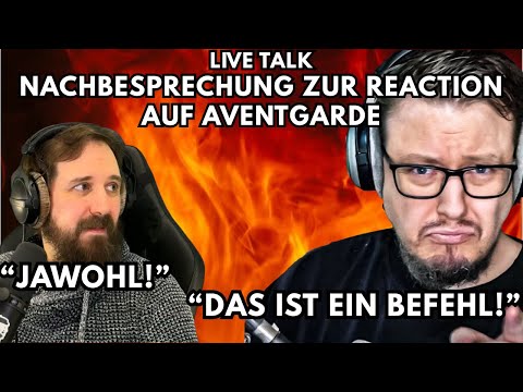Spontane Nachbesprechung zur Avantgarde Reaction