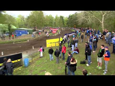 Filip Bengtsson crash MXGP of Europe 2015 - motocross