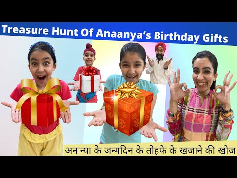 Treasure Hunt Of Anaanya’s Birthday Gifts | Ramneek Singh 1313 | RS 1313 VLOGS