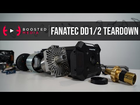 FANATEC DD1/DD2 TEARDOWN - How a Fanatec Direct Drive Wheel Base Works