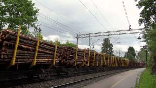 preview picture of video 'Tre lok, ett tog på Sagdalen'