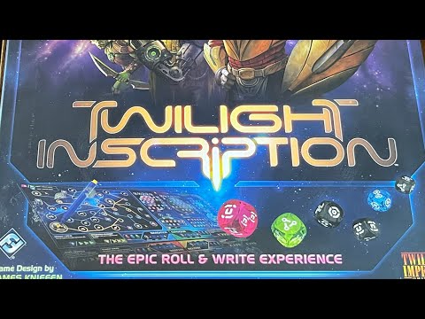 Twilight Inscription (FFG) - Unboxing and Overview