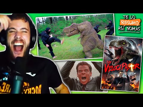 VELOCIPASTOR: LA PEOR/MEJOR PELÍCULA DE LA HISTORIA 🎬 REACCIÓN A TE LO RESUMO ASÍ NOMÁS