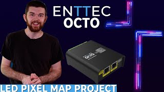Pixel Mappable LED Strip Project NEW Enttec OCTO