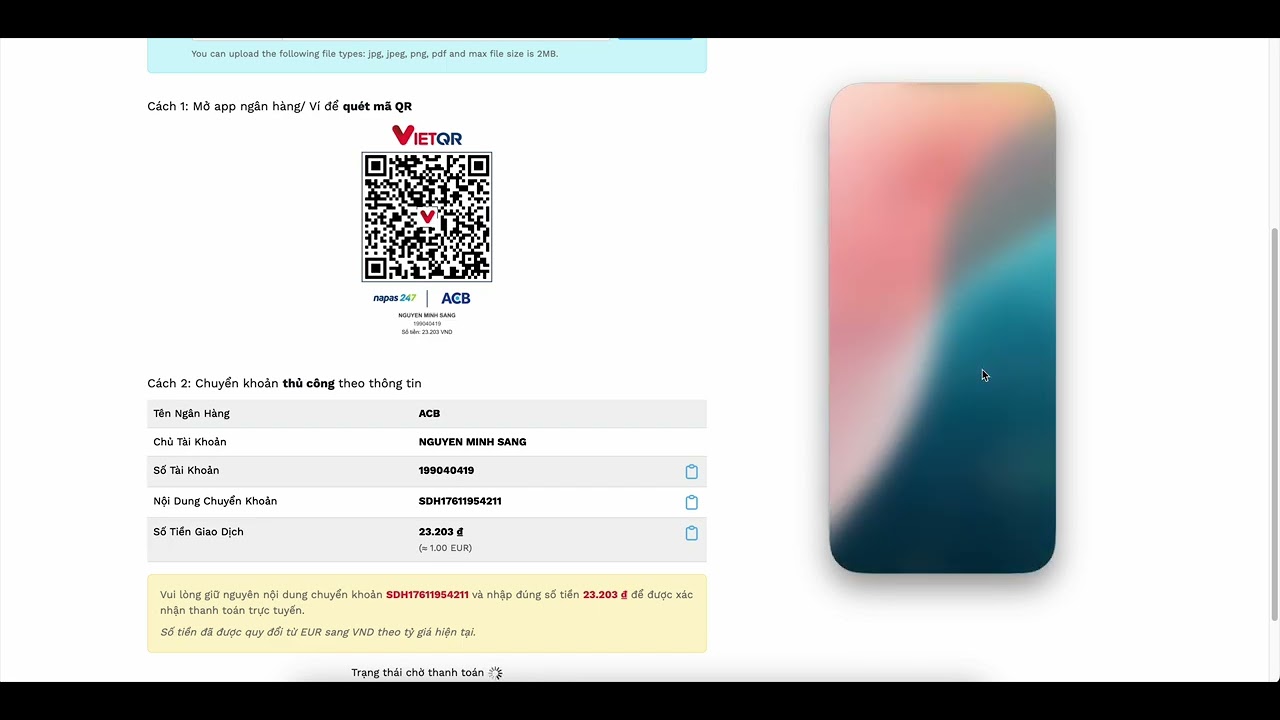 Video hướng dẫn cài đặt và sử dụng PayFS
