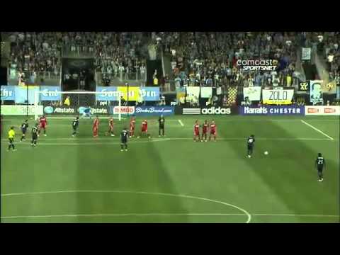 Carlos Ruiz v Chicago Fire WHATA GOL