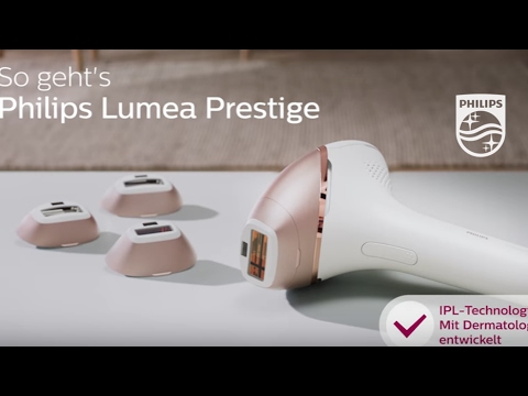 So funktioniert IPL! Philips Lumea Prestige - BRI956