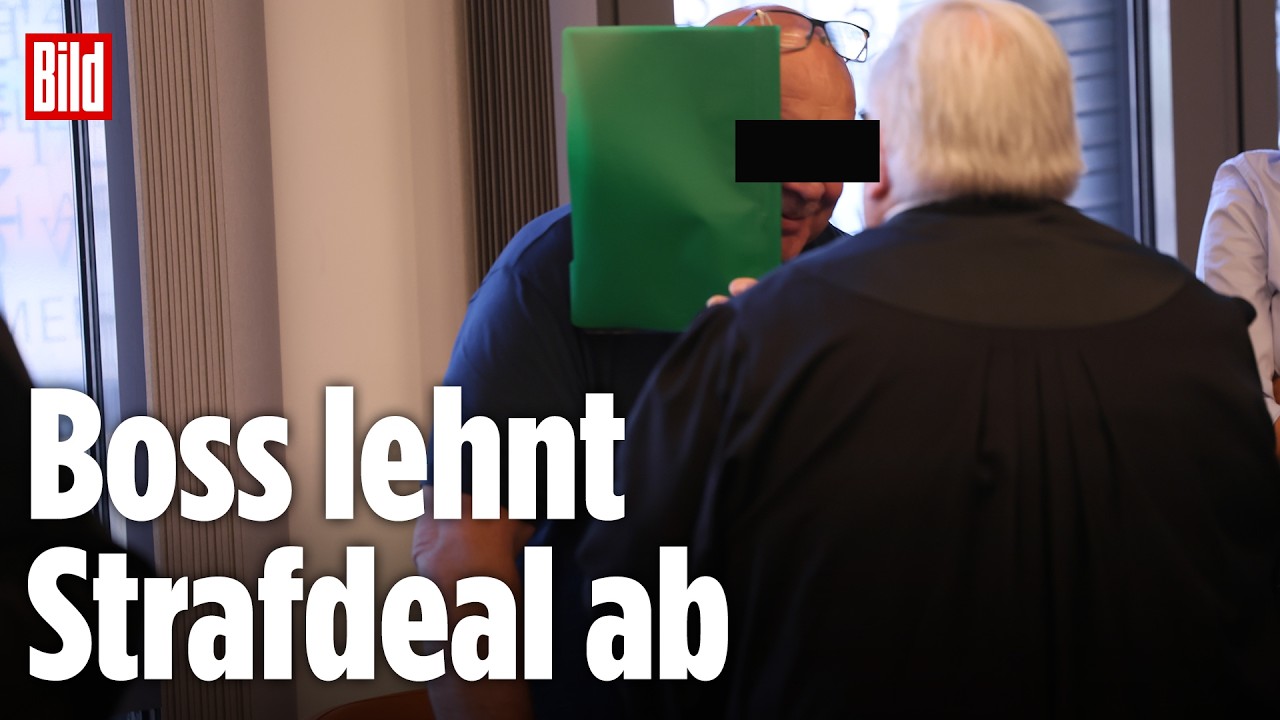 WAFFENMAFIA-PROZESS: Boss lässt Deal platzen – Mitangeklagte belasten ihn schwer