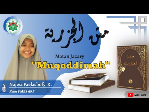 Matan Jazariyah Bab Muqaddimah || Najwa Faelashofy K. || MBS AR FACHRUDDIN