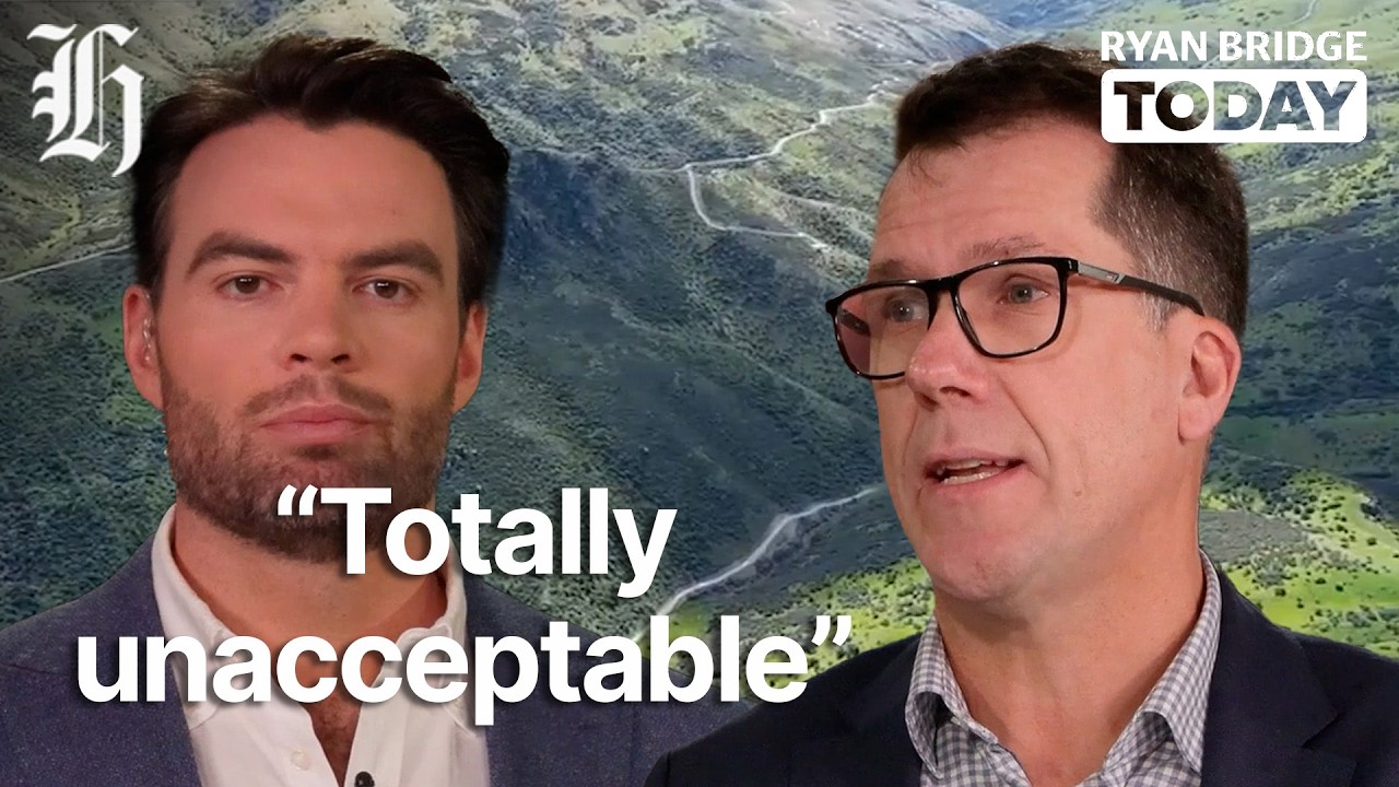 Santana Minerals CEO says online abuse of Sir Sam Neill is unacceptable | Ryan Bridge TODAY