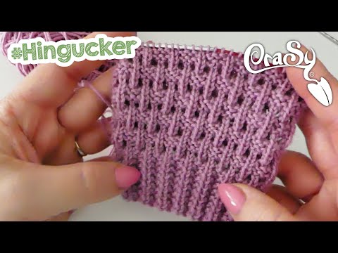 Strickmuster - Sockenmuster luftige Layla