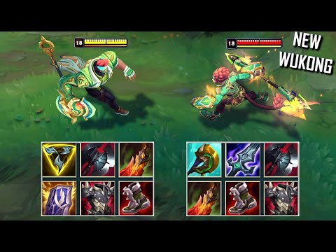 NEW WUKONG vs DARIUS FULL BUILD FIGHTS & Best Moments!