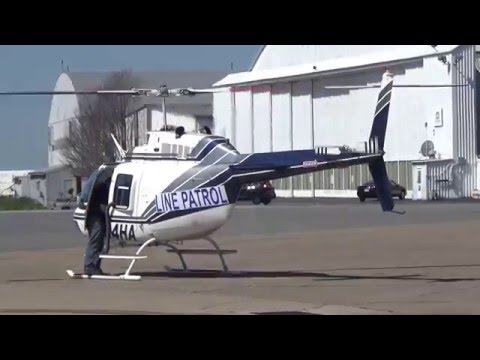 N894HA - Bell 206 Taking Off