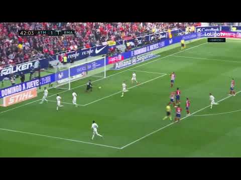 Celebration Of Sergio Ramos vs Atletico