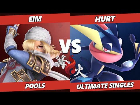 Kagaribi 7 - Eim (Shiek) Vs. hurt (Greninja, Snake) SSBU Ultimate Tournament