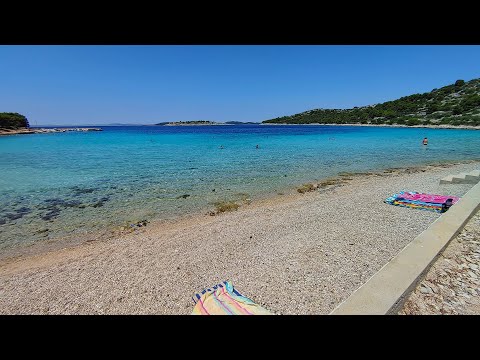 Camping Lasatka - beach Podvrske - island Murter