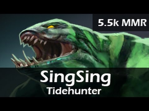 565: SingSing as Tidehunter Bot(D) ft. Dumpster, bangfish - 5.5k MMR Ranked Gameplay - 20150608