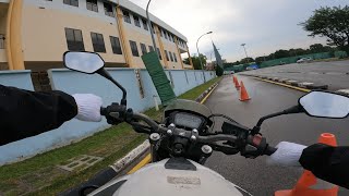 Download lagu BBDC Pylon Slalom | Singapore Motorcycle Riding Test mp3