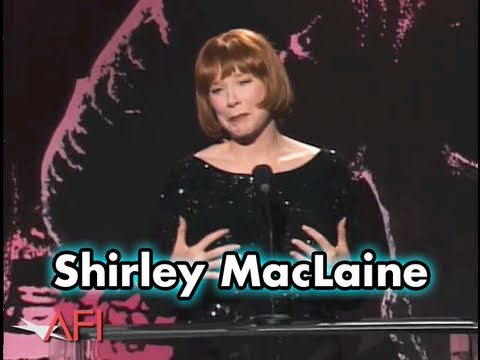 Thumbnail of the video: Shirley MacLaine Says Jack Nicholson Is "Channeling"