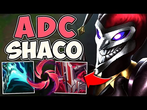 I BUILT SHACO AS AN ADC AND TOOK OVER THE GAME - Pink Ward Shaco