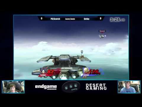 SP16 Losers Semis - PG|Scorch (Sonic) vs Strike (Sheik) Part 1