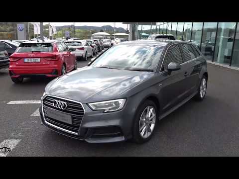 CMG AUDI SLIGO:191D31257 Audi A3 30 Sportback 1.6TDI S-Line Ext 116BHP Manual Monsoon Grey Metallic