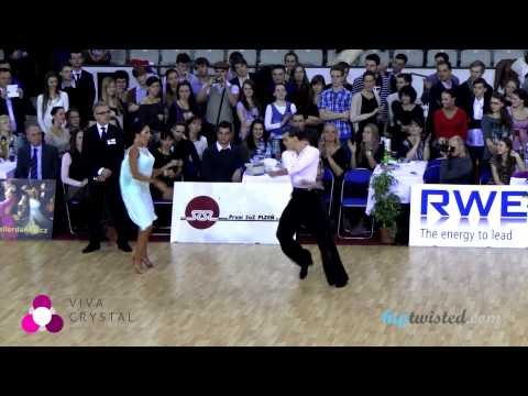 Filip Karasek - Sabina Piskova, Czech national latin championship 2013, final - samba