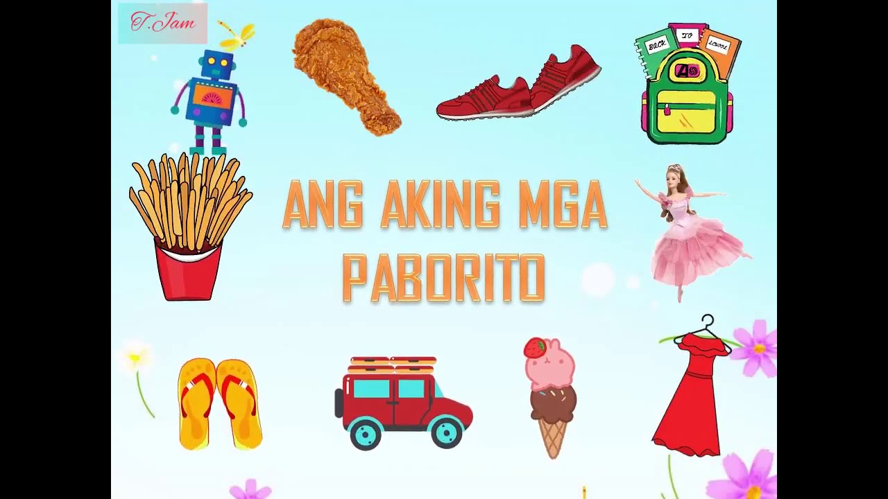 ANG AKING MGA PABORITO (Week 1 - MELC based)