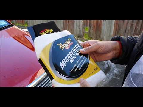 Meguiars Plush car Wash Mitt X3002EU Review and Results