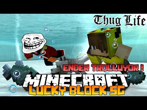 ENDER TROLLÜYOR ! ISMETRG VS ENDERTAS ! (Minecraft : ÇİLGIL ŞANS BLOKLARI SAVAŞI) w/TTO