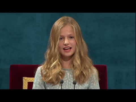 Speech by HRH the Princess of Asturias during the 2019 Princess of Asturias Awards ceremony