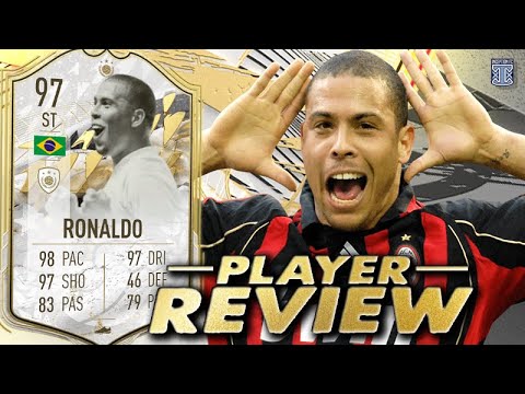 5⭐/5⭐BEAST?!😱 97 SBC PRIME ICON MOMENTS RONALDO PLAYER REVIEW - FIFA 22 ULTIMATE TEAM