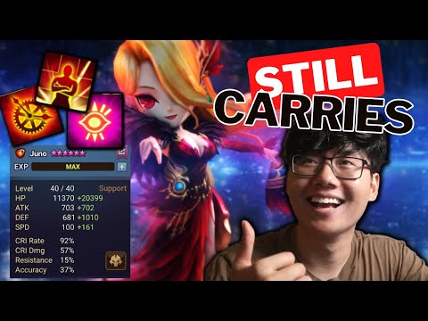 Juno Took Giselle's Spotlight! - Summoners War