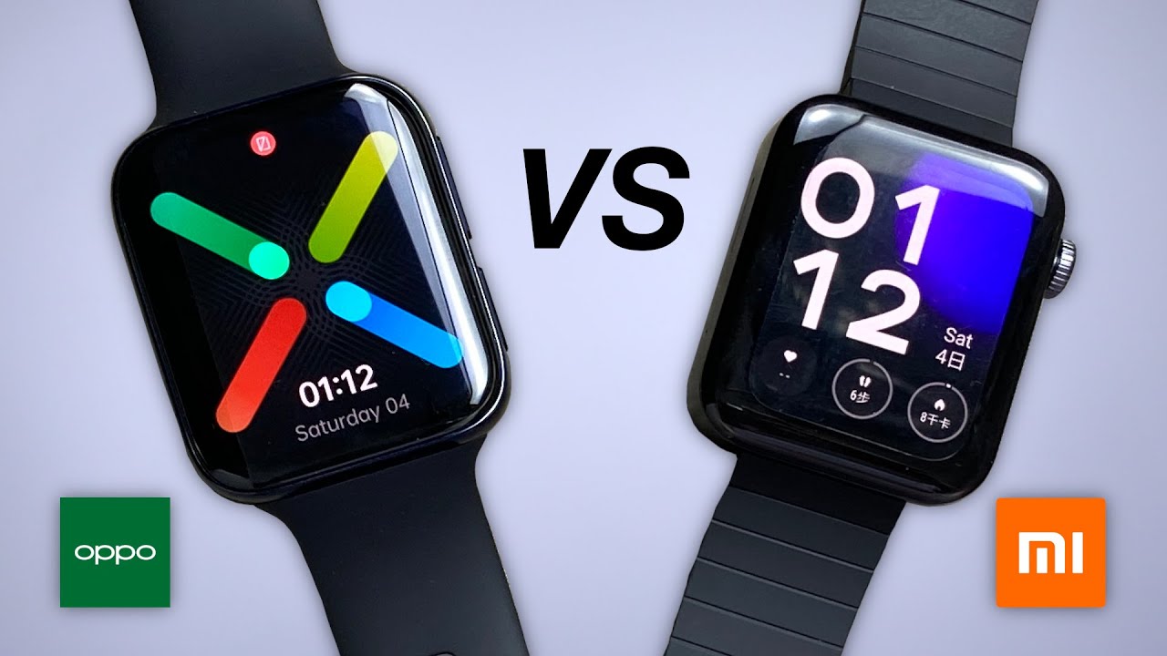 Oppo Watch vs Xiaomi Watch
