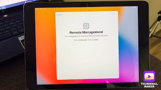 "FREE" APPLE MDM remote management lock fully bypassed 14.8.1 or below ⬇️ works 100% on iOS devices