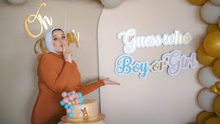 تجهيزات حفلة جنس المولود ???? يا تري ولد ولا بنت؟❤????