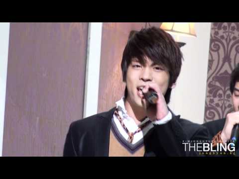 [101127] Jonghyun singing Hot Times (SM The Ballad)