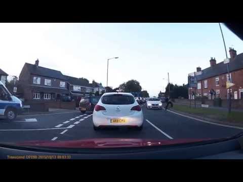 School kid near miss