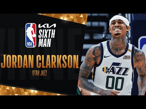 Jordan Clarkson Wins #KiaSixth Man of The Year! | 2020-21 NBA Season