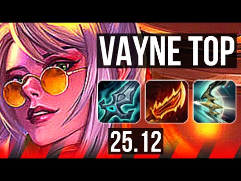 VAYNE vs AATROX (TOP) | 7 solo kills, 700+ games, Dominating | EUW Master | 25.12