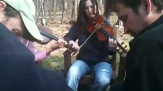 Chinese Breakdown in D - Eli Fitch and Sharon on fiddles, Miss Moonshine on banjo - Tennessee jam