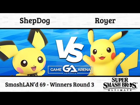 SmashLAN'd 69 - ShepDog vs ViZ Royer - Winners Round 3